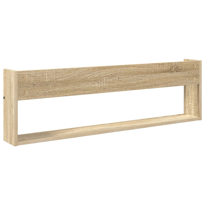 Raft pentru reviste 2 pcs Stejar Sonoma 100 x 12 x 30 cm - WALTI WALTI