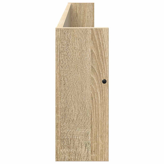 Raft pentru reviste 2 pcs Stejar Sonoma 100 x 12 x 30 cm - WALTI WALTI