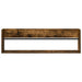 Raft pentru reviste cu raft Stejar fumuriu 100 x 12 x 30 cm - WALTI WALTI