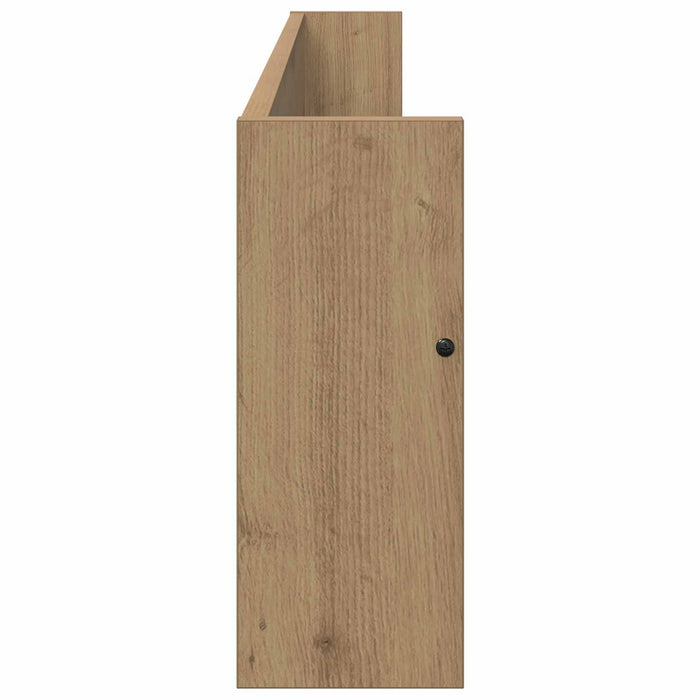 Raft pentru reviste 2 pcs Stejar Artizanal 100 x 12 x 30 cm - WALTI WALTI