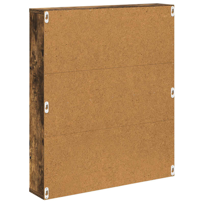 Raft pentru reviste 2 pcs Stejar fumuriu 60 x 12 x 70 cm - WALTI WALTI