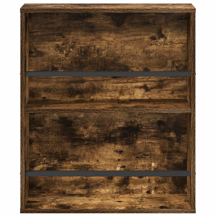 Raft pentru reviste 2 pcs Stejar fumuriu 60 x 12 x 70 cm - WALTI WALTI