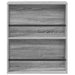 Raft pentru reviste Gri Sonoma 60 x 12 x 70 cm Lemn compozit - WALTI WALTI