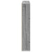 Raft pentru reviste cu raft 2 pcs Gri Sonoma 60 x 12 x 70 cm - WALTI WALTI