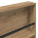 Raft pentru reviste cu raft Stejar Artizanal 60 x 12 x 70 cm - WALTI WALTI