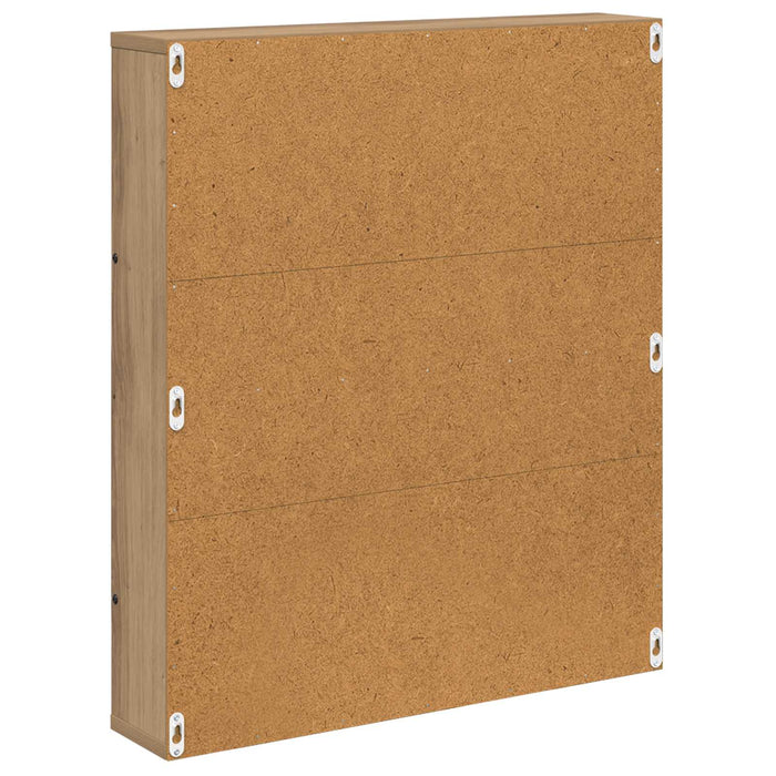 Raft pentru reviste cu raft Stejar Artizanal 60 x 12 x 70 cm - WALTI WALTI