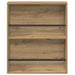 Raft pentru reviste 2 pcs Stejar Artizanal 60 x 12 x 70 cm - WALTI WALTI