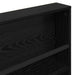 Raft pentru reviste Stejar Negru 80 x 12 x 70 cm Lemn compozit - WALTI WALTI