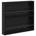 Raft pentru reviste Stejar Negru 80 x 12 x 70 cm Lemn compozit - WALTI WALTI