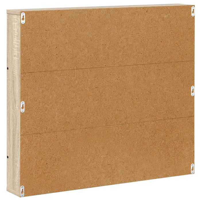 Raft pentru reviste Stejar Sonoma 80 x 12 x 70 cm Lemn compozit - WALTI WALTI