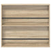 Raft pentru reviste cu raft 2 pcs Stejar Sonoma 80 x 12 x 70 cm - WALTI WALTI