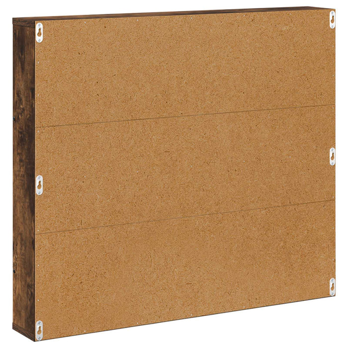 Raft pentru reviste cu raft Stejar fumuriu 80 x 12 x 70 cm - WALTI WALTI