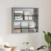Raft pentru reviste Gri Sonoma 80 x 12 x 70 cm Lemn compozit - WALTI WALTI