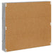 Raft pentru reviste cu raft 2 pcs Gri Sonoma 80 x 12 x 70 cm - WALTI WALTI