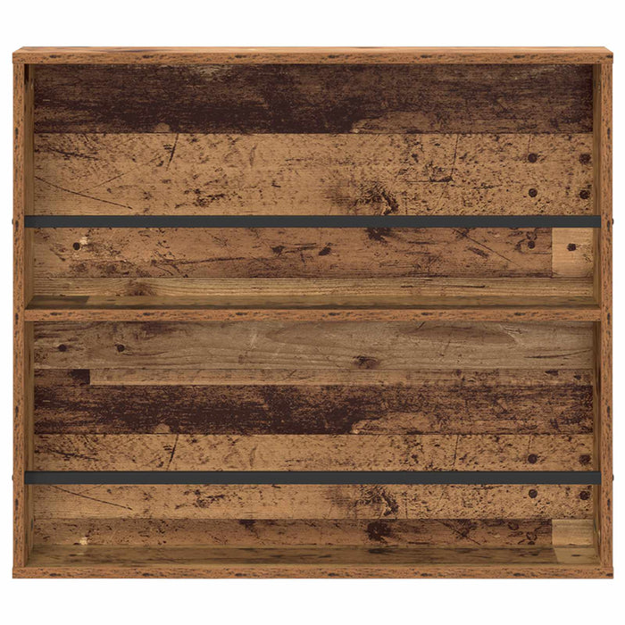 Raft pentru reviste Lemn vechi 80 x 12 x 70 cm Lemn compozit - WALTI WALTI