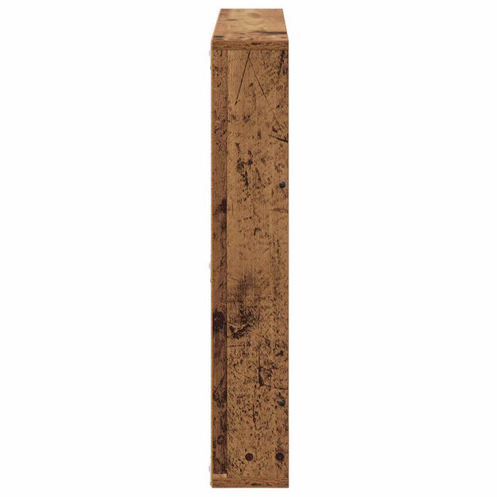 Raft pentru reviste Lemn vechi 80 x 12 x 70 cm Lemn compozit - WALTI WALTI