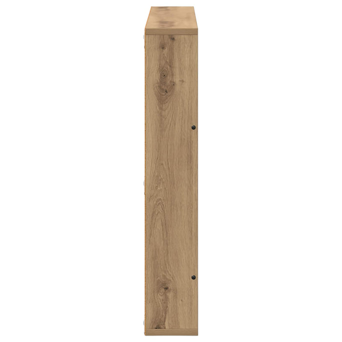 Raft pentru reviste cu raft Stejar Artizanal 80 x 12 x 70 cm - WALTI WALTI
