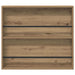 Raft pentru reviste 2 pcs Stejar Artizanal 80 x 12 x 70 cm - WALTI WALTI