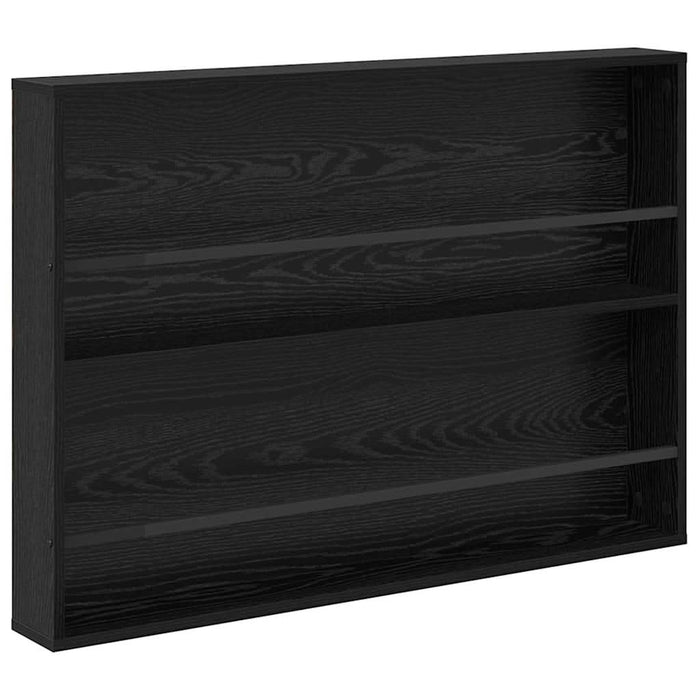 Raft pentru reviste Stejar Negru 100 x 12 x 70 cm Lemn compozit - WALTI WALTI