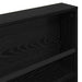 Raft pentru reviste cu raft 2 pcs Stejar Negru 100 x 12 x 70 cm - WALTI WALTI
