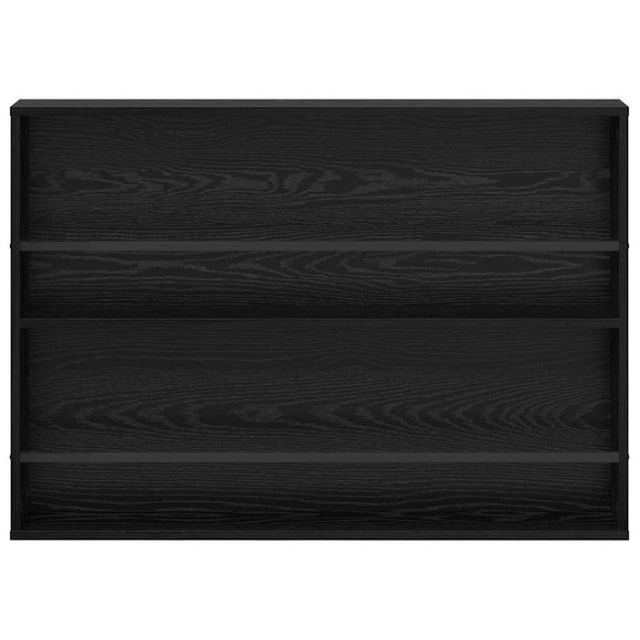 Raft pentru reviste cu raft 2 pcs Stejar Negru 100 x 12 x 70 cm - WALTI WALTI