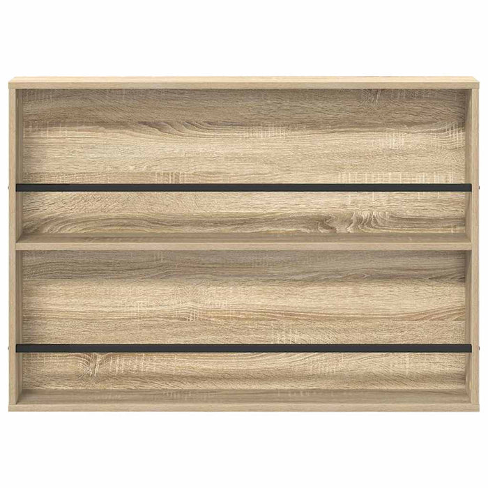 Raft pentru reviste cu raft Stejar Sonoma 100 x 12 x 70 cm - WALTI WALTI
