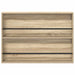 Raft pentru reviste cu raft Stejar Sonoma 100 x 12 x 70 cm - WALTI WALTI