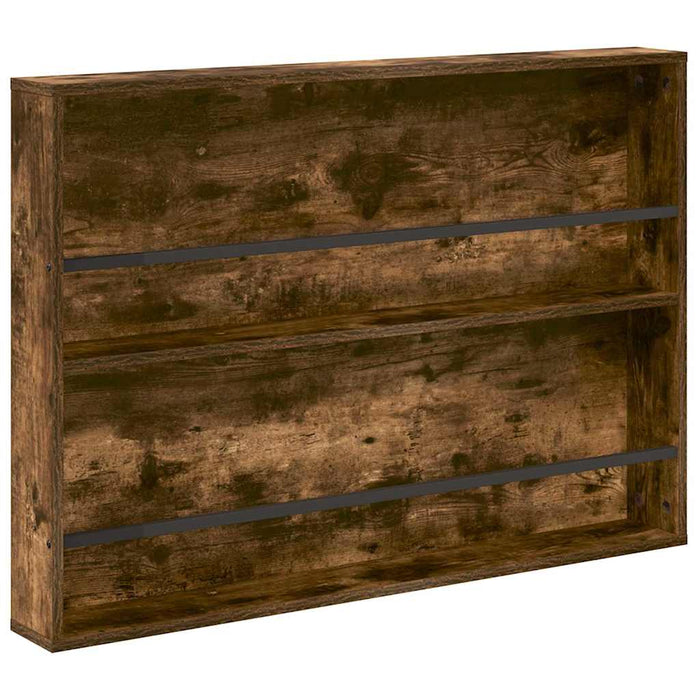 Raft pentru reviste cu raft Stejar fumuriu 100 x 12 x 70 cm - WALTI WALTI