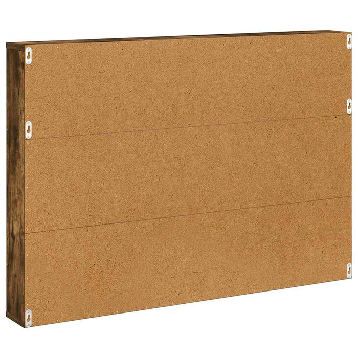 Raft pentru reviste cu raft Stejar fumuriu 100 x 12 x 70 cm - WALTI WALTI
