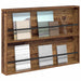 Raft pentru reviste Lemn vechi 100 x 12 x 70 cm Lemn compozit - WALTI WALTI
