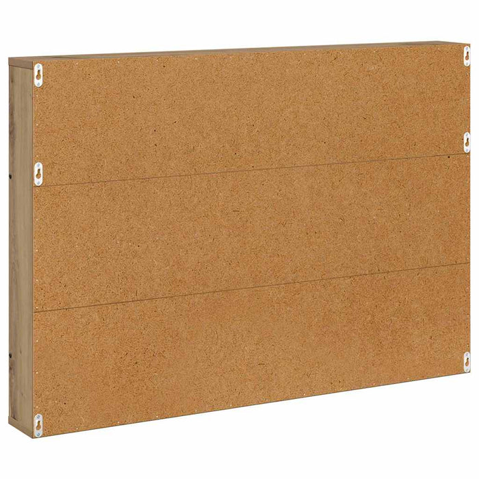 Raft pentru reviste cu raft Stejar Artizanal 100 x 12 x 70 cm - WALTI WALTI