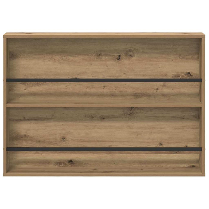 Raft pentru reviste cu raft Stejar Artizanal 100 x 12 x 70 cm - WALTI WALTI