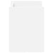 Raft pentru reviste cu raft Alb 35 x 35 x 45 cm Lemn compozit - WALTI WALTI