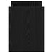 Raft pentru reviste Stejar Negru 35 x 35 x 45 cm Lemn compozit - WALTI WALTI