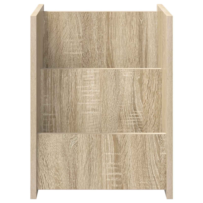 Raft pentru reviste Stejar Sonoma 35 x 35 x 45 cm Lemn compozit - WALTI WALTI