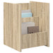 Raft pentru reviste Stejar Sonoma 35 x 35 x 45 cm Lemn compozit - WALTI WALTI