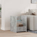 Raft pentru reviste Gri Concret 35 x 35 x 45 cm Lemn compozit - WALTI WALTI