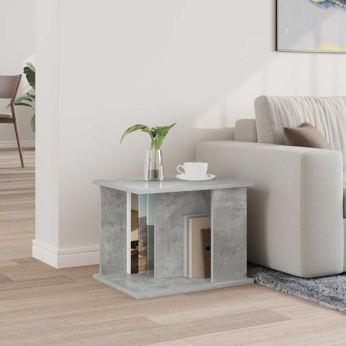 Raft pentru reviste Gri Concret 35 x 35 x 45 cm Lemn compozit - WALTI WALTI