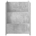 Raft pentru reviste Gri Concret 35 x 35 x 45 cm Lemn compozit - WALTI WALTI