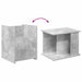Raft pentru reviste Gri Concret 35 x 35 x 45 cm Lemn compozit - WALTI WALTI