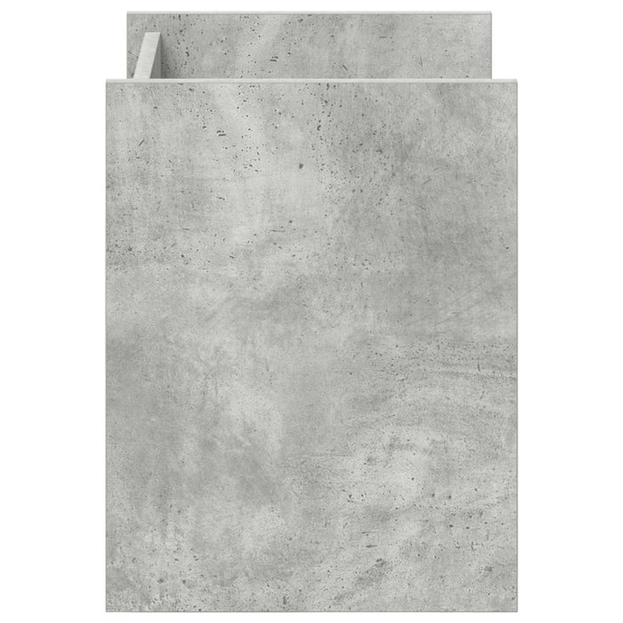 Raft pentru reviste Gri Concret 35 x 35 x 45 cm Lemn compozit - WALTI WALTI