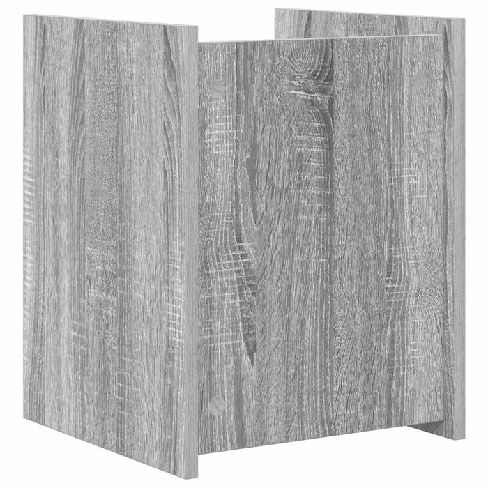 Raft pentru reviste Gri Sonoma 35 x 35 x 45 cm Lemn compozit - WALTI WALTI