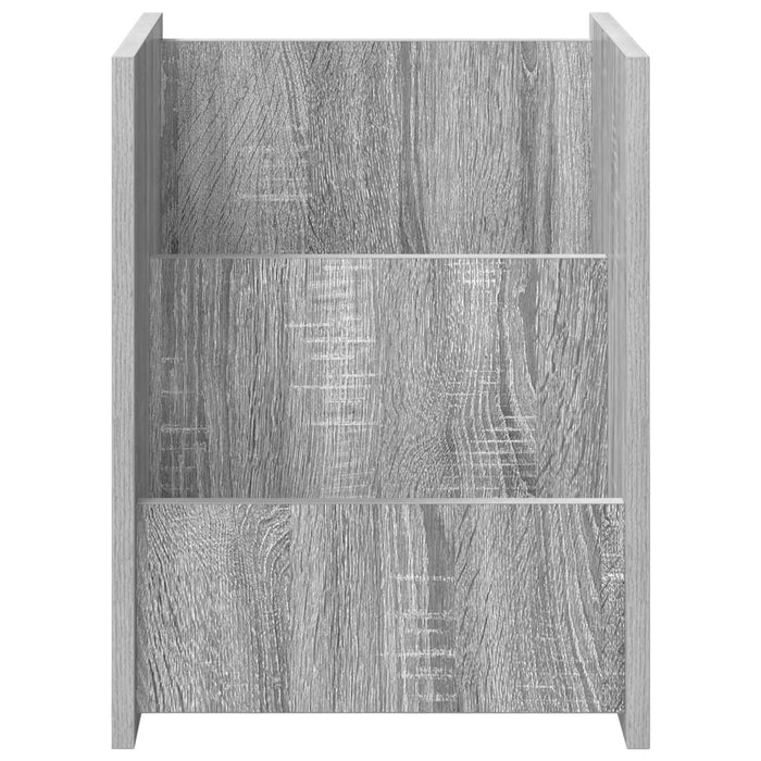 Raft pentru reviste Gri Sonoma 35 x 35 x 45 cm Lemn compozit - WALTI WALTI
