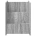Raft pentru reviste Gri Sonoma 35 x 35 x 45 cm Lemn compozit - WALTI WALTI