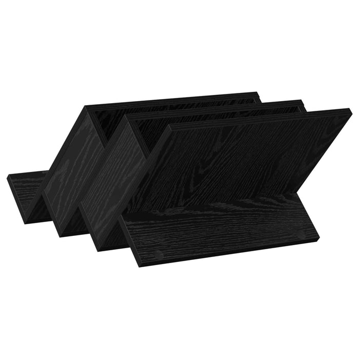Raft pentru reviste cu raft Stejar Negru 53 x 40 x 28.5 cm - WALTI WALTI