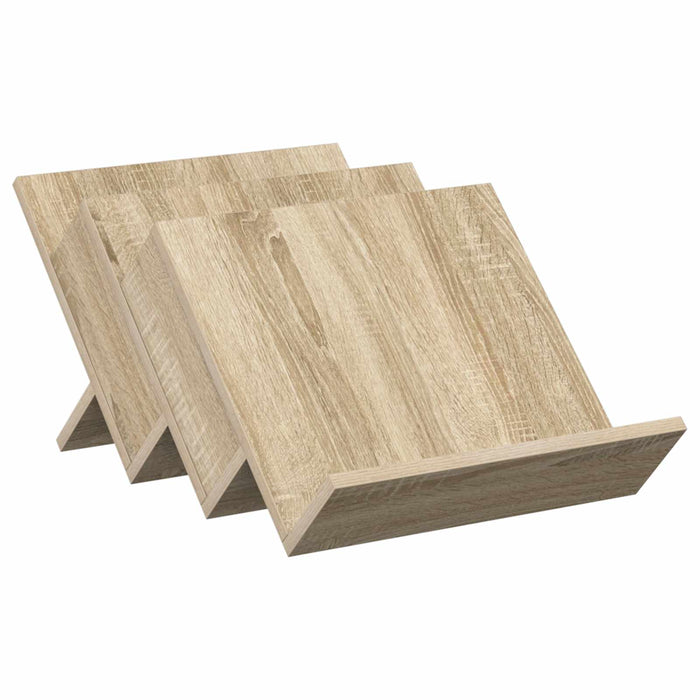 Raft pentru reviste cu raft Stejar Sonoma 53 x 40 x 28.5 cm - WALTI WALTI