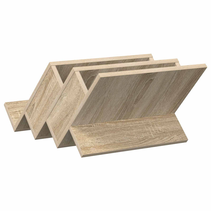 Raft pentru reviste cu raft Stejar Sonoma 53 x 40 x 28.5 cm - WALTI WALTI