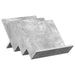Raft pentru reviste Gri Concret 53 x 40 x 28.5 cm Lemn compozit - WALTI WALTI