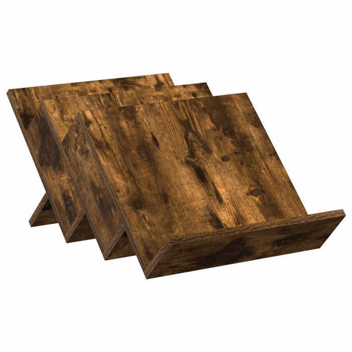 Raft pentru reviste cu raft Stejar fumuriu 53 x 40 x 28.5 cm - WALTI WALTI