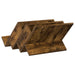 Raft pentru reviste cu raft Stejar fumuriu 53 x 40 x 28.5 cm - WALTI WALTI